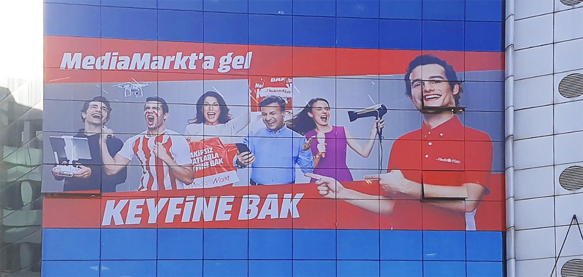Dijital baskı one way vision
